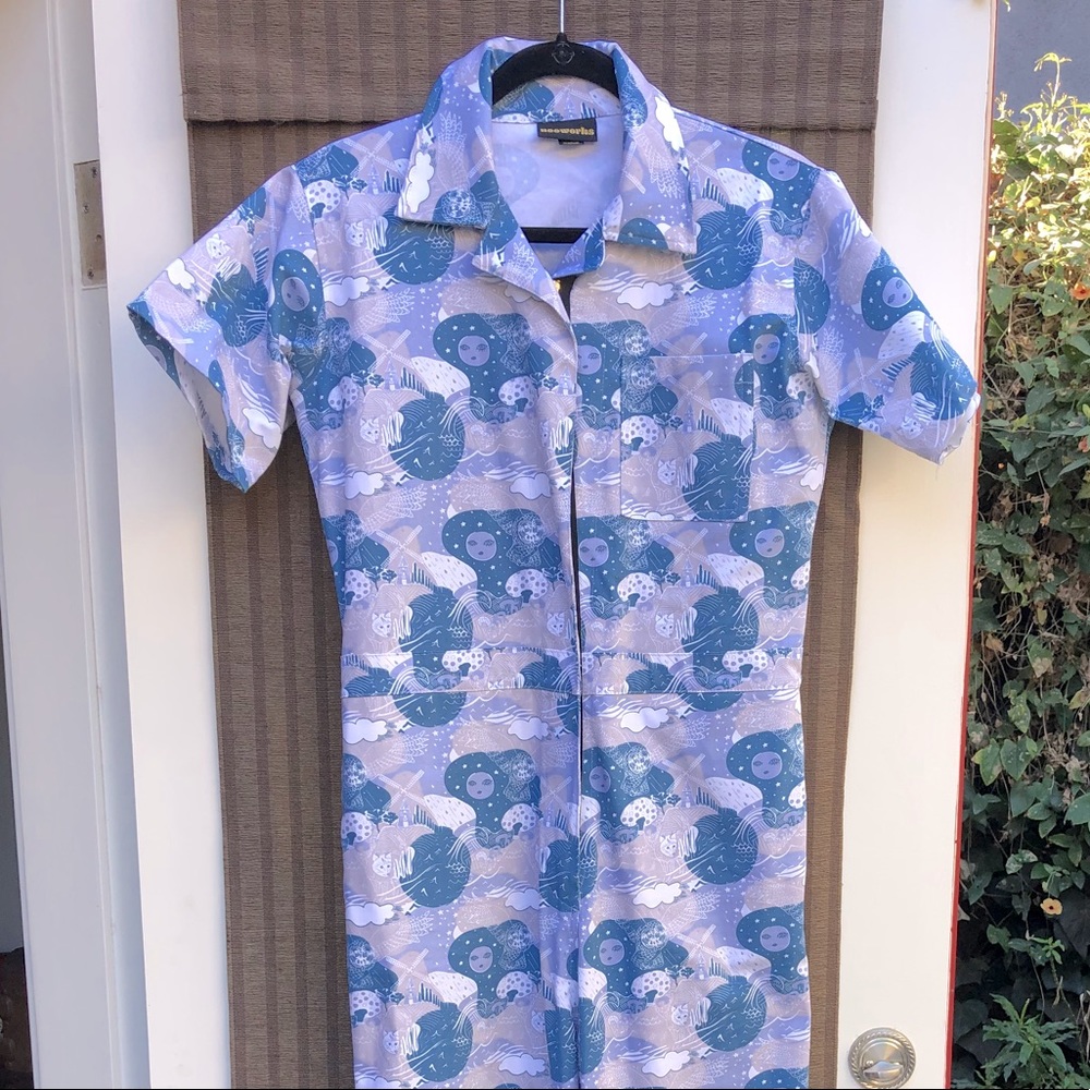 Nooworks Arctic Fox Moon NEW Coveralls